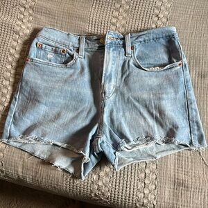 High Rise Levi’s Denim Shorts
